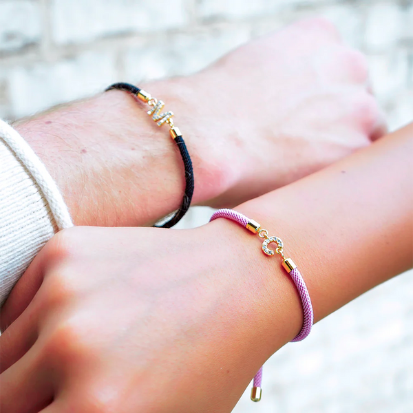 Pulsera Ajustable con Inicial