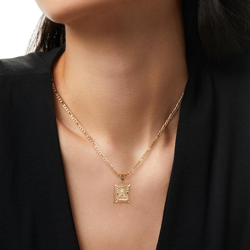 Collar Marco con Inicial Personalizada