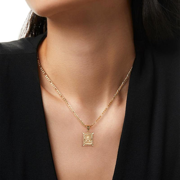 Collar Marco con Inicial Personalizada
