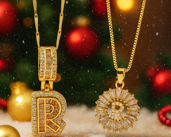 Collares con Inicial – Pack de 2 unidades