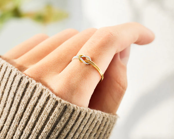 Anillo Nudo de Amor