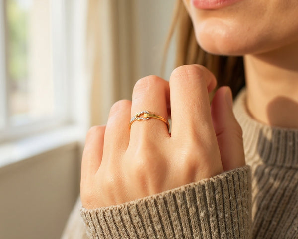 Anillo  Nudo de Amor