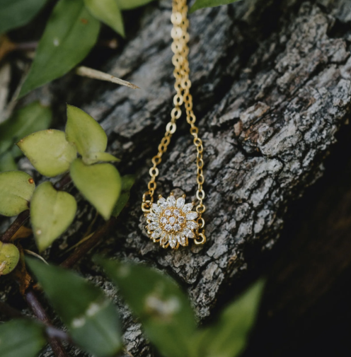 Pulsera Giratoria de Girasol