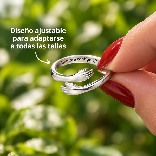 Anillo Abrazo- A Mi Nieta