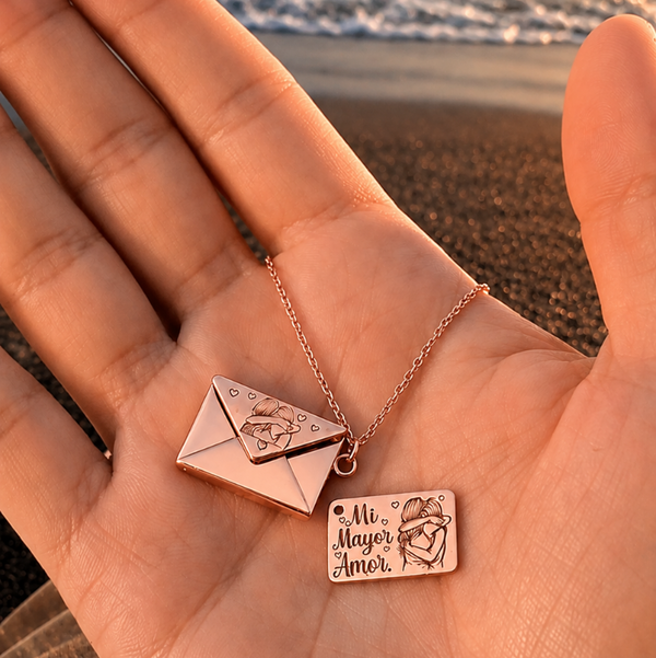 Collar Carta de Amor para Nietas