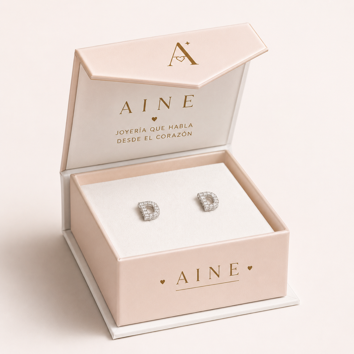 Pendientes con Inicial para mi Estrella