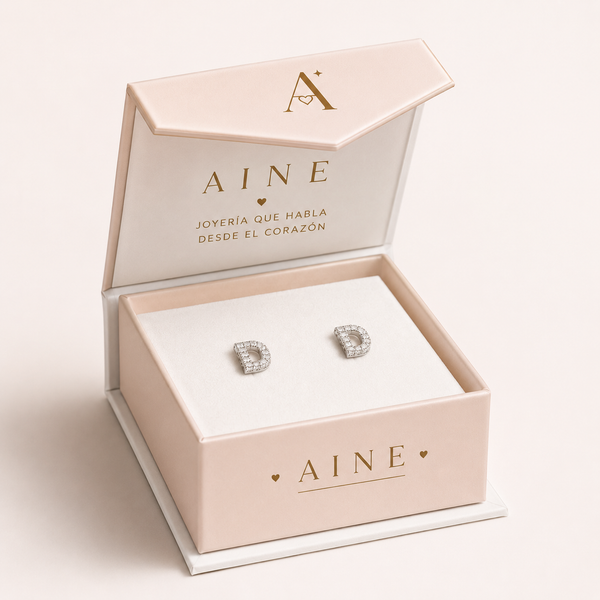 Pendientes con Inicial para mi Estrella