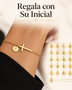 Pulsera con Inicial "Cruz"