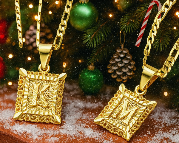 Collar Marco con Inicial Personalizada