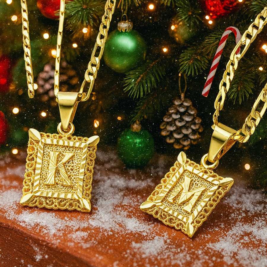 Collar Marco con Inicial Personalizada