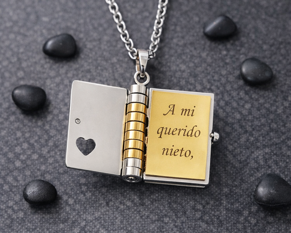 Collar libro para Mi Nieto