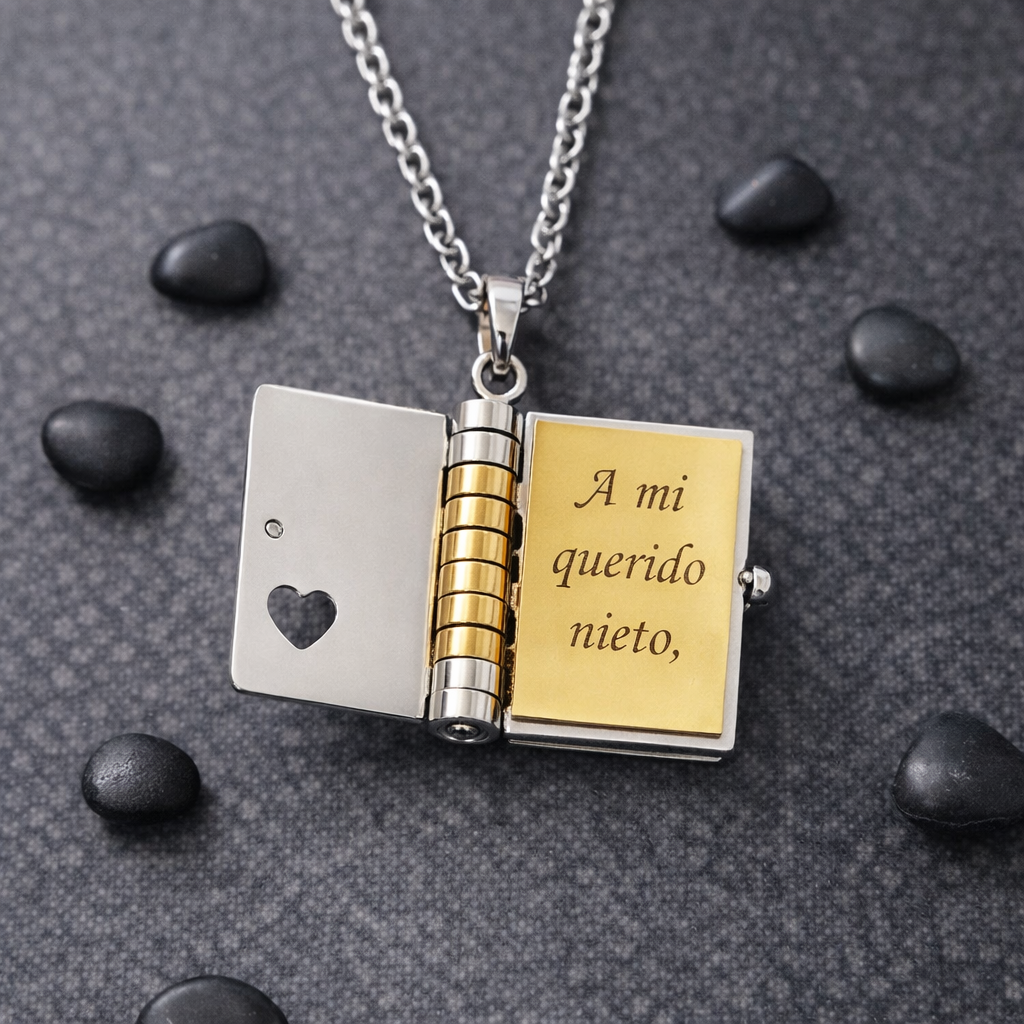 Collar libro para Mi Nieto
