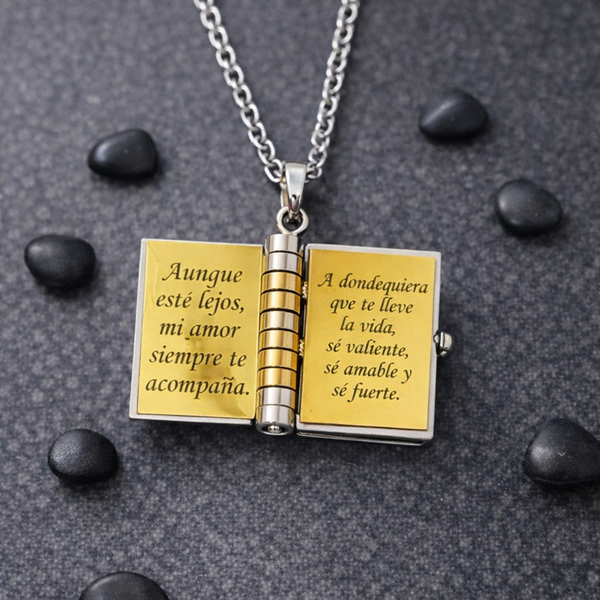 Collar libro para Mi Nieto
