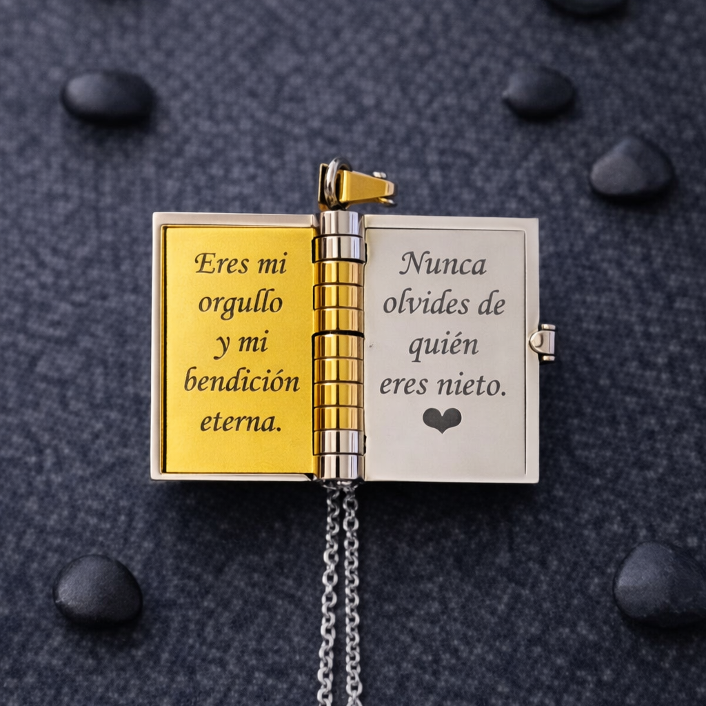 Collar libro para Mi Nieto