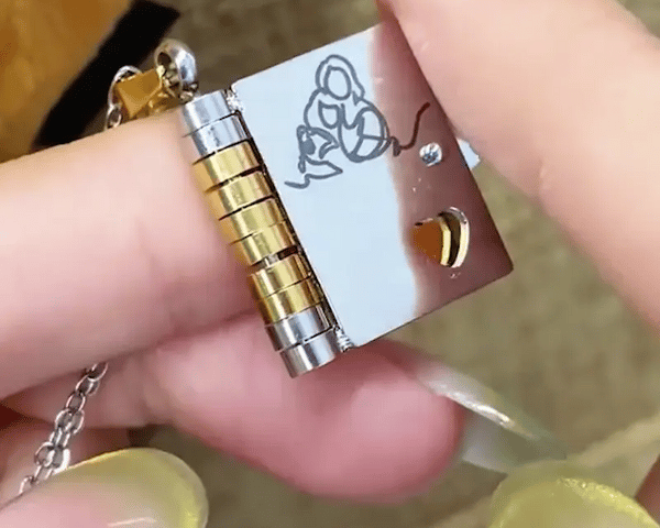 Collar libro Mi Pequeña Estrella para Mi Nieta