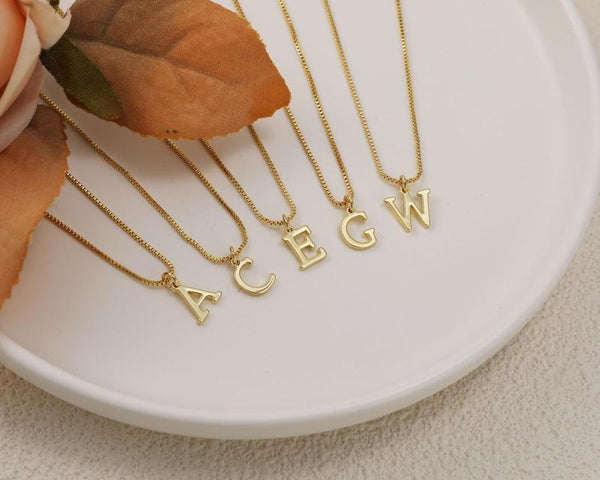 Collar Minimalista con Inicial Personalizada