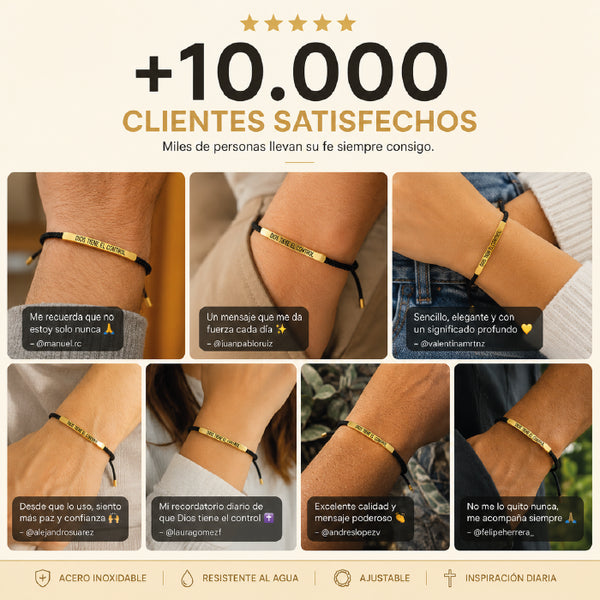 Pulsera Dios Tiene el Control