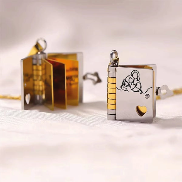 Collar libro Mi Pequeña Estrella para Mi Nieta