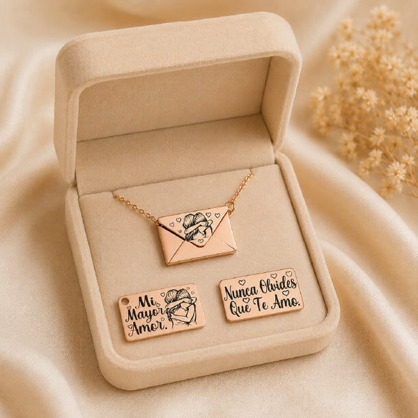 Collar Carta de Amor para Nietas