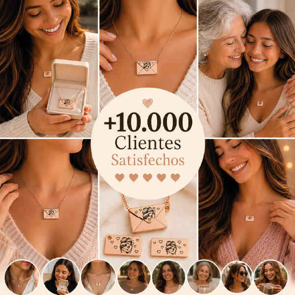 Collar Carta de Amor para Nietas