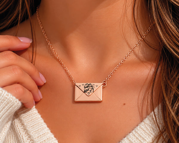 Collar Carta de Amor para Nietas