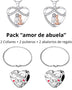 2 Collares "Amor de Abuela" + 2 Abalorios + 2 Pulseras GRATIS