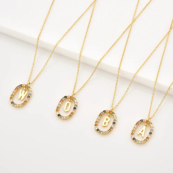 Collar Minimalista con Inicial