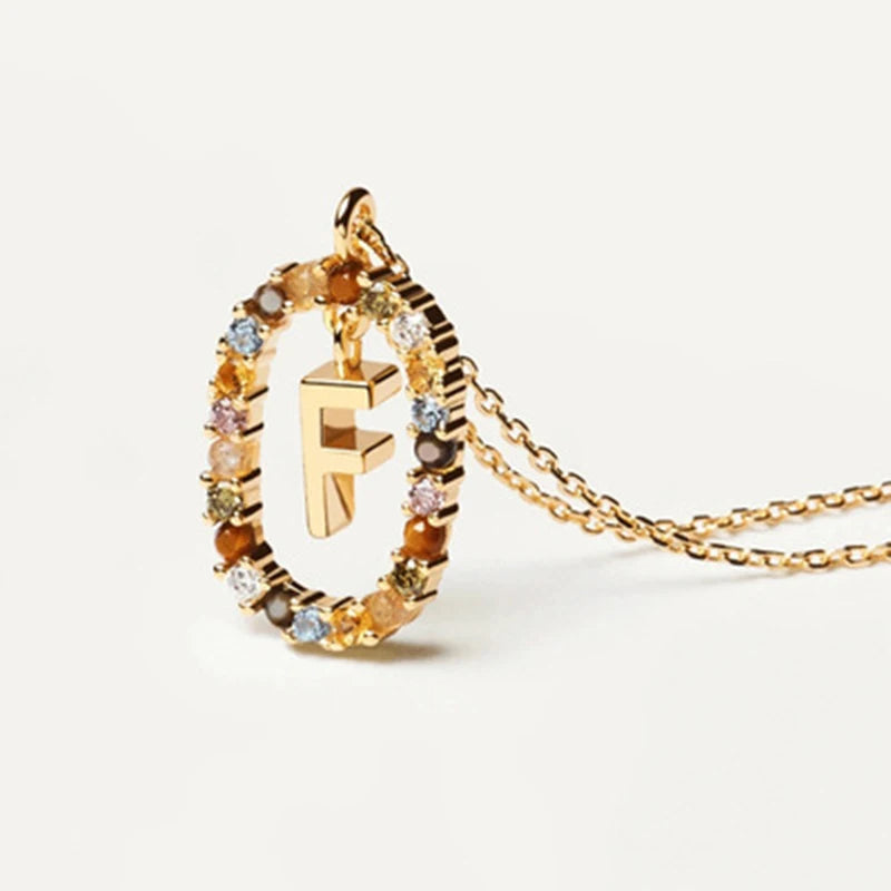 Collar Minimalista con Inicial