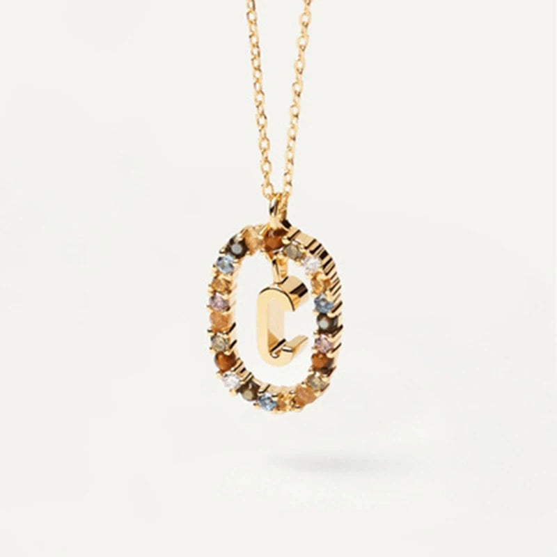 Collar Minimalista con Inicial