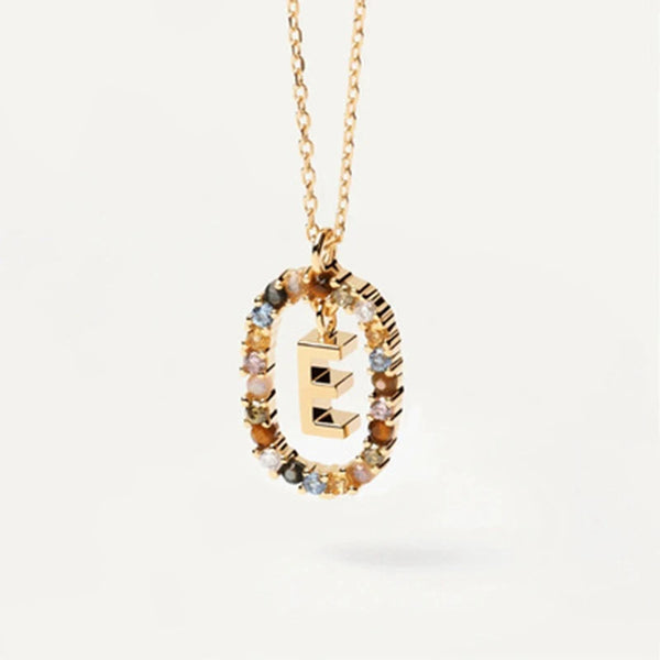 Collar Minimalista con Inicial