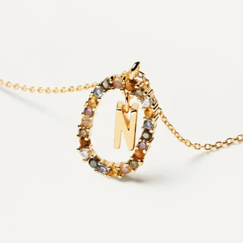 Collar Minimalista con Inicial