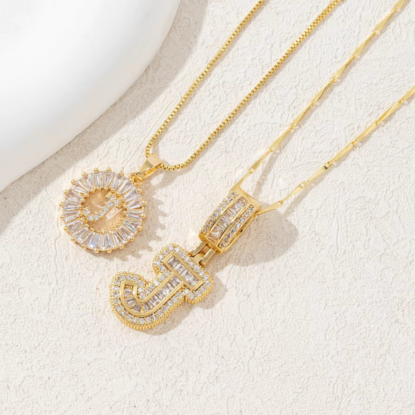 Collares con Inicial – Pack de 2 unidades