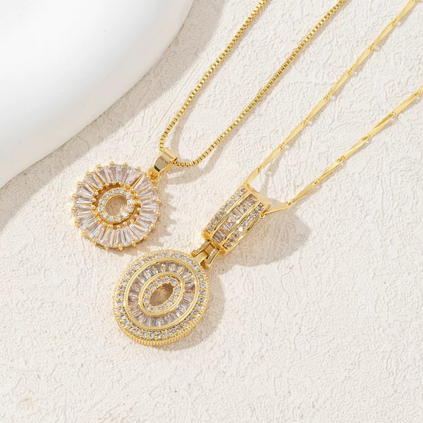 Collares con Inicial – Pack de 2 unidades