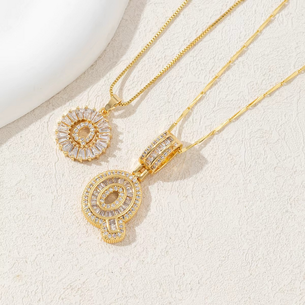 Collares con Inicial – Pack de 2 unidades