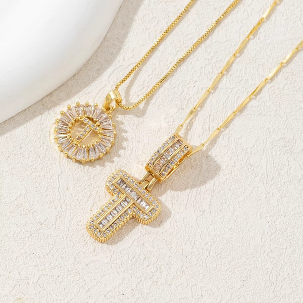 Collares con Inicial – Pack de 2 unidades