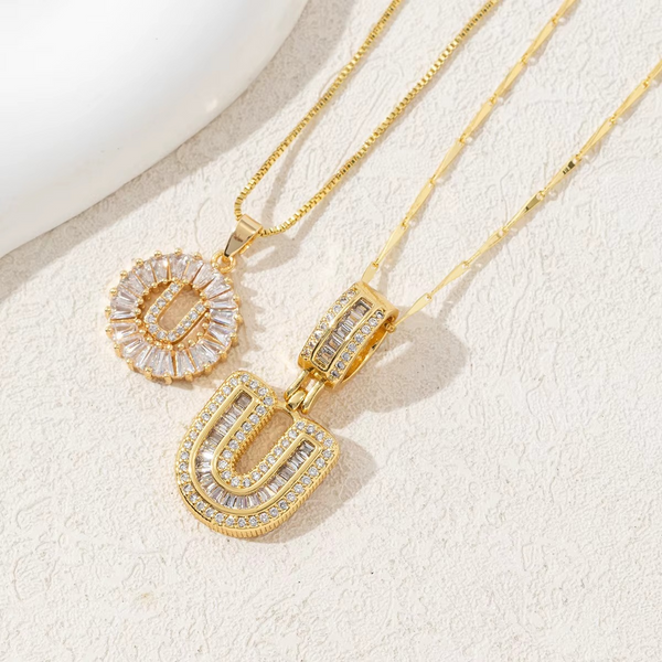 Collares con Inicial – Pack de 2 unidades