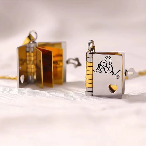 Collar libro Mi Pequeña Estrella para Mi Nieta