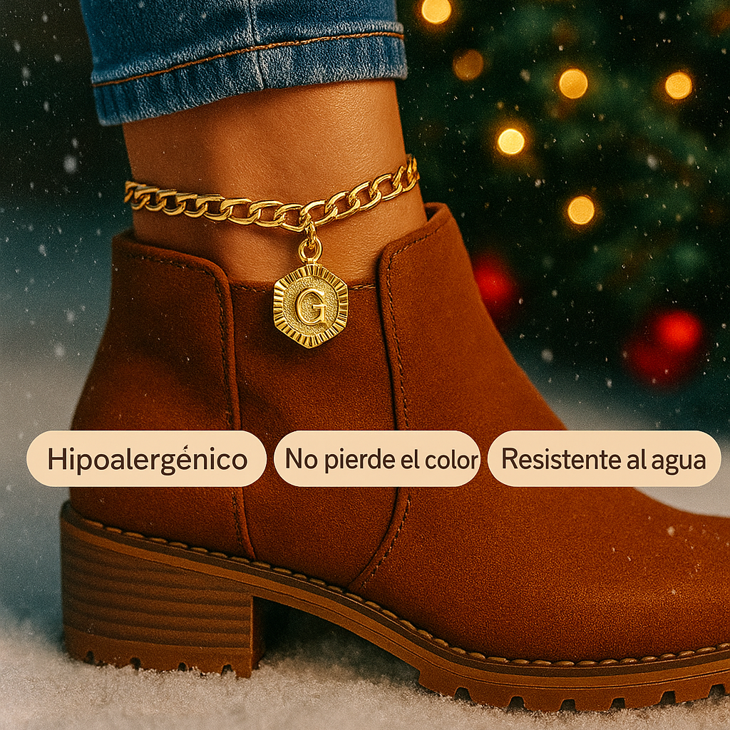Tobillera con Inicial Personalizada