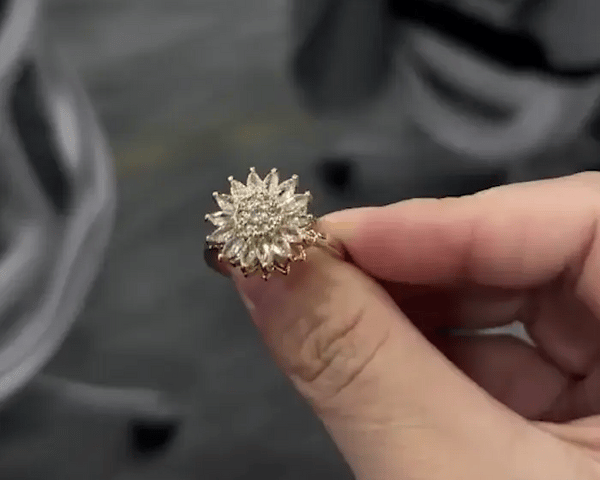 Anillo de Girasol