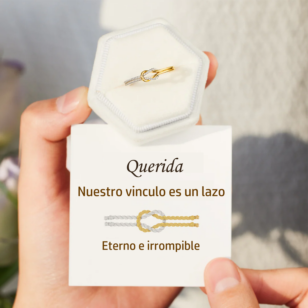 Anillo Nudo de Amor